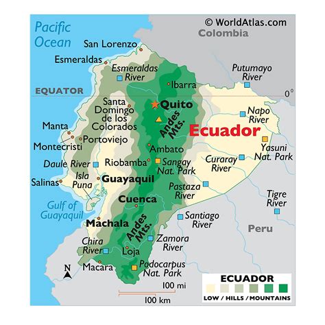 Ecuador Maps & Facts - World Atlas