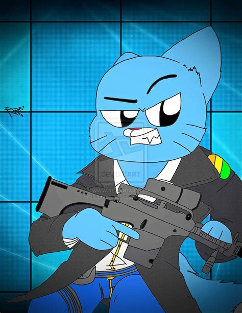 Image - Gumball watterson artwork.jpg | Grand Theft Auto: Nicole Watterson Stories Wiki | Fandom ...