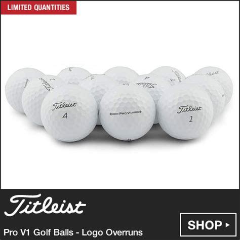 Titleist Logo Overruns Back In Stock at Golf Locker