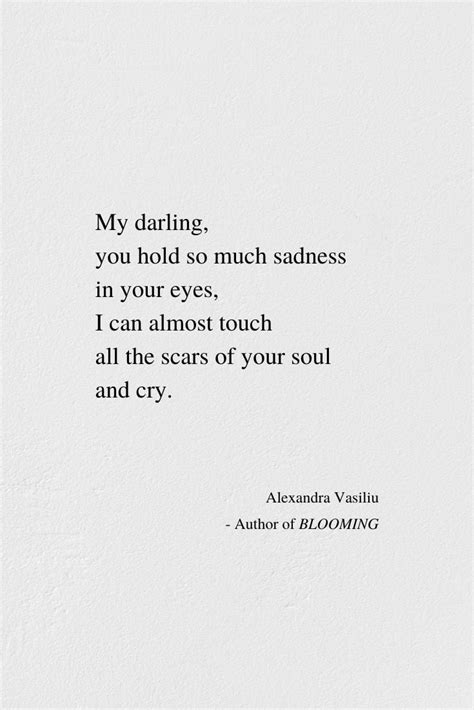 So Much Sadness – Love Poem by Alexandra Vasiliu, Author of BLOOMING ...