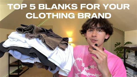 Best Blank T-Shirts for your Streetwear Clothing Brand - YouTube