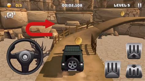 (Level 5) Mountain climb 4x4 Android Game - YouTube