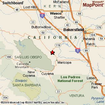 Where is Taft, California? see area map & more