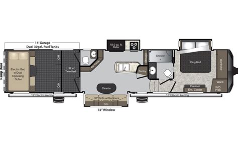 2016 Fuzion Toy Hauler Floor Plans - Carpet Vidalondon