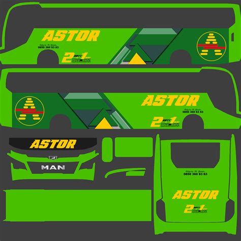 Astor Bus Simulator : Ultimate / Skin DLC | Man Lions Coach 2020