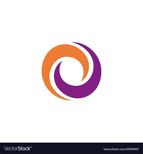 Circular logo Royalty Free Vector Image - VectorStock