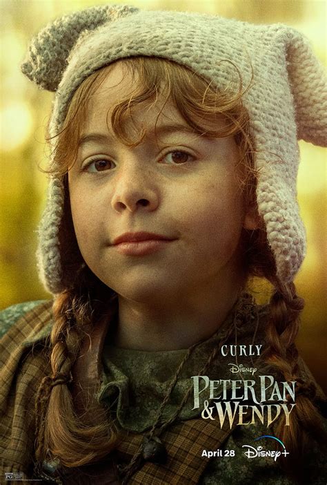 Florence Bensberg as Curly in "Peter Pan & Wendy" Poster | Peter Pan ...