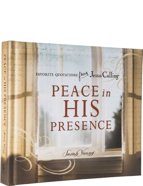 Peace in His Presences by Sarah Young 1441399293158 | Jesus Calling