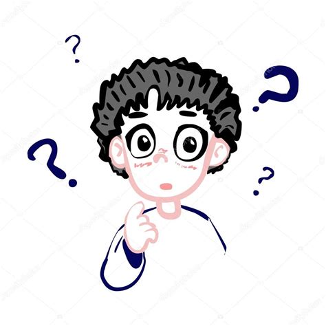 Bewildered kid (vector) Stock Vector by ©mailtonadia 112414836