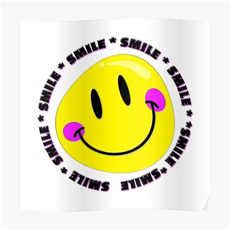 "Please Smile Smile Smile Smile Smile " Poster for Sale by LVIdeasFactory | Redbubble