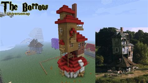 The Burrow from Harry Potter Minecraft Project