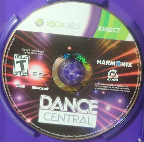 Dance Central 1 - Xbox 360 Kinect Game - Complete w/ Calibration card and Code - Video Games