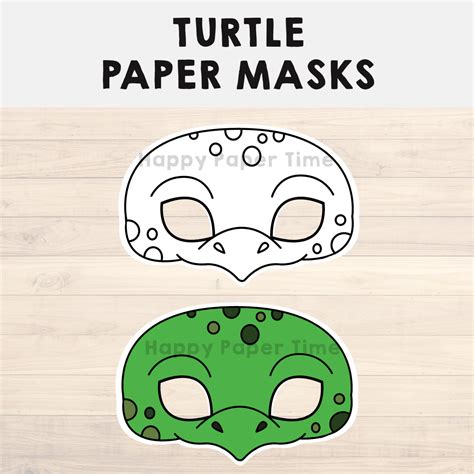 Ninja Turtle Mask Template