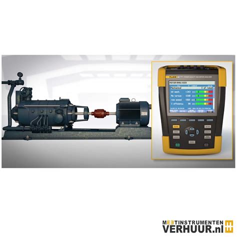 Fluke 438-II - Power Quality & Motor Analyser - Direct leverbaar!