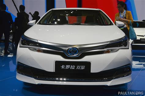 Shanghai 2015: Toyota Corolla Hybrid/Levin HEV debut faw-toyota-corolla-hybrid-shanghai 1285 ...