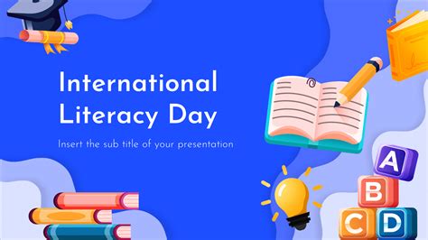 Literacy Day Free Google Slides Theme and PowerPoint Template