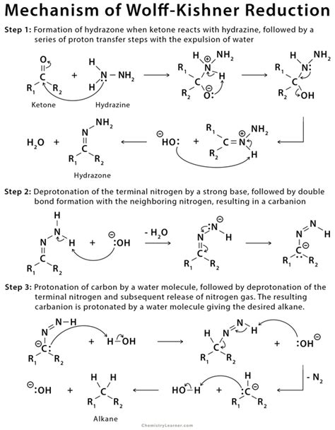 Wolff-Kishner Reduction: Definition, Examples, and Mechanism