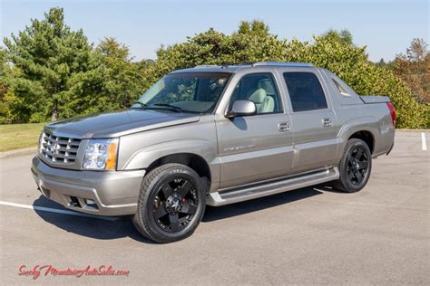 2002 Cadillac Escalade EXT 6.0L V8 AWD Automatic Engine 20" Wheels CLEAN CARFAXSmoky Mountain ...