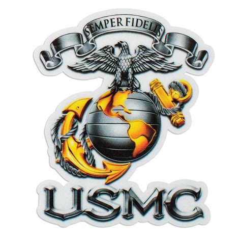 USMC Semper Fidelis Decal | Usmc decal, Usmc, Reflective decals