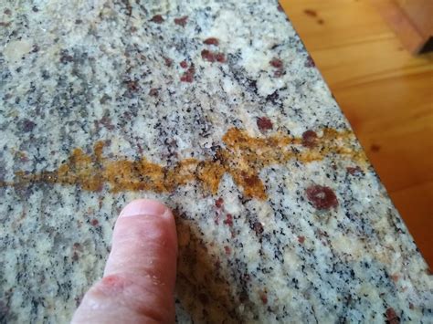 How to remove rust stains from a granite counter - The Washington Post