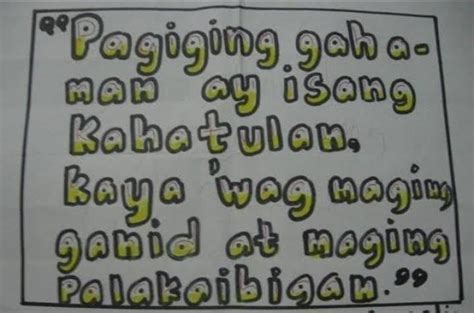 Gumawa ng slogan tungkol sa "Tao vs lipunan" - Brainly.ph