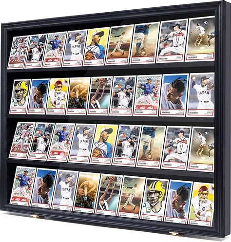 flybold Display Case for 36 Graded Sports Cards | Baseball, Football ...