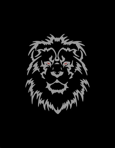 Lion, face, logo, HD phone wallpaper | Peakpx