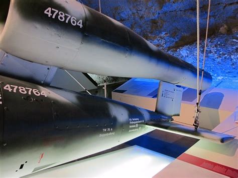 V1 rocket replica | LA COUPOLE museum formerly a WW2 undergr… | Flickr