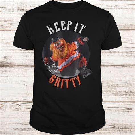 Keep it Gritty philly flyers mascot shirt, hoodie, sweater, longsleeve t-shirt | Shirts, Mens ...