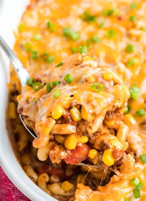 Southwest Ground Beef Casserole | AllFreeCasseroleRecipes.com