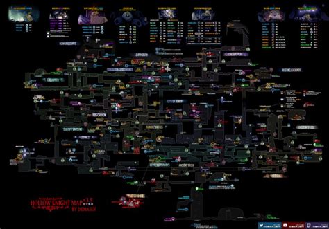 Hollow Knight: Full Map v3.5 - Guide | GamesCrack.org