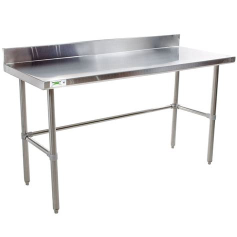 Regency 24" x 60" 16-Gauge 304 Stainless Steel Commercial Open Base ...