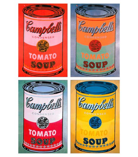 Stampa giclée su tela: Campbell's Soup Can Tomato Colours - Andy Warhol