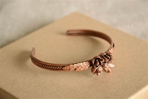 BUY Beautiful handmade copper bracelet metal bracelet designs fashion ...