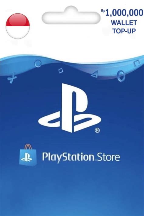 PSN Card 1000000 IDR | Playstation Network Indonesia digital for PSP ...