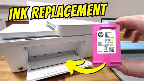 Ink Cartridge Replacement on HP 4155e: Simplified! - YouTube