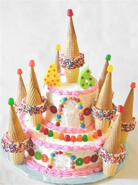 Candy Castle Cake (Easy Candyland Cake)