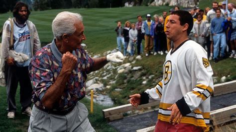 Adam Sandler and Bob Barker Recreated Their 'Happy Gilmore' Fight - ABC News