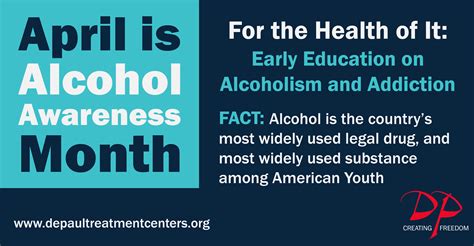 April is Alcohol Awareness Month - De Paul Treatment Centers