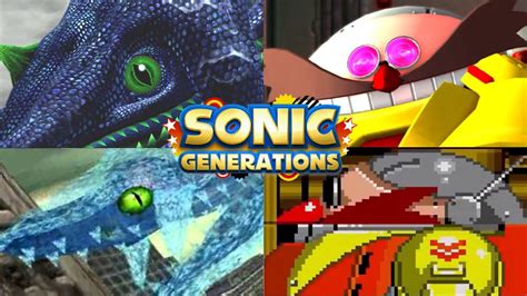 Sonic Generations: All Bosses Origins - YouTube