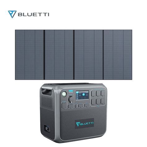 Bluetti Solar Generator AC200P, With 1pcs 350W Solar Panel, 2000Wh ...