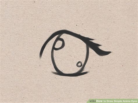 How to Draw Simple Anime Eyes: 13 Steps - wikiHow