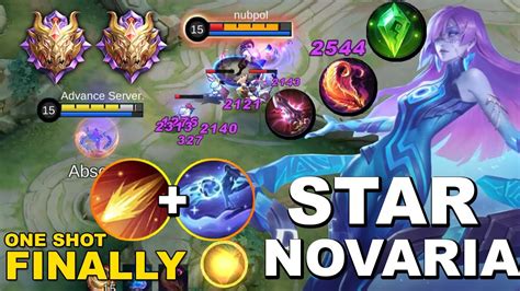 FINALLY NOVARIA IS HERE! | NOVARIA ONE SHOT COMBO BUILD | MLBB - YouTube