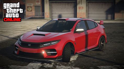 GTA 5 - 'HONDA CIVIC TYPE R' in GTA 5 ONLINE (NEW DLC) | GUY FROM PAKISTAN - YouTube