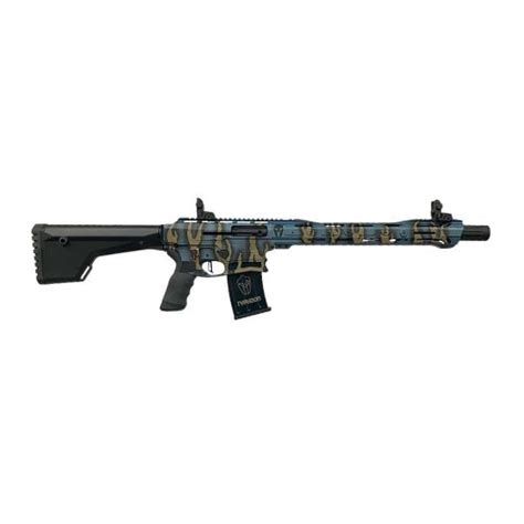 Typhoon Defense F12 Sport 12ga Shotgun w/ Long Forend, Bluecote Camo - F121201S | Palmetto State ...