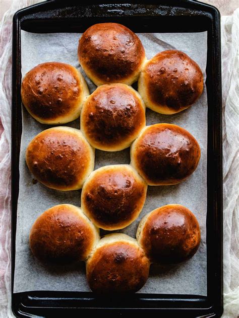 Light and Airy Homemade Brioche Burger Buns | Kickass Baker