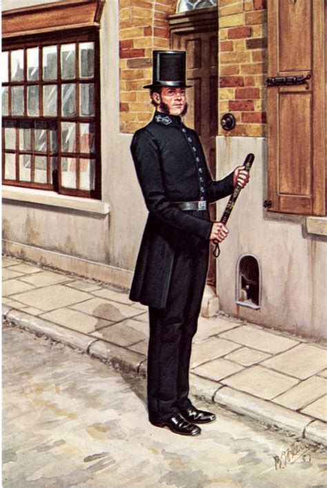 Metro Police Constable (1829) | London police, Police uniforms, Police