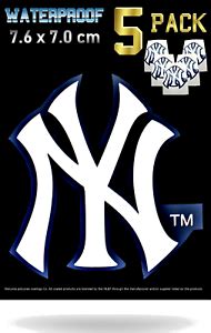 5 NY New York Yankees Vinyl Decal Sticker 3" x 4" Car Window Bumper ...