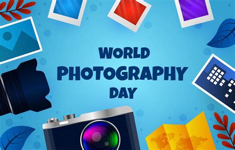 World Photography Day Background 9005279 Vector Art at Vecteezy