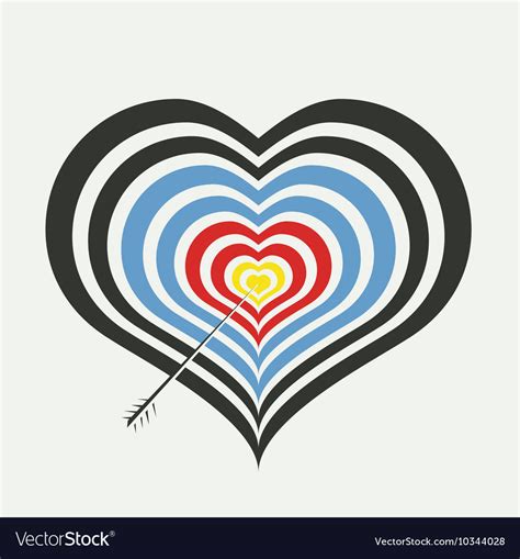 Love at first sight Royalty Free Vector Image - VectorStock